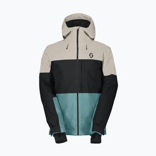 Giacca da sci uomo SCOTT Ultimate Dryo 10 frozen blue/dust white