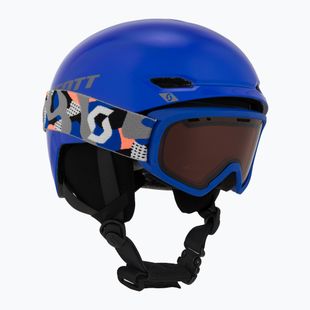 Casco da sci per bambini SCOTT Keeper 2 + maschera da sci Witty blue/grey
