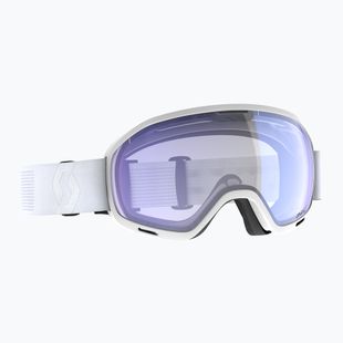 Maschera da sci SCOTT Unlimited II OTG mineral white & illuminator blue chrome