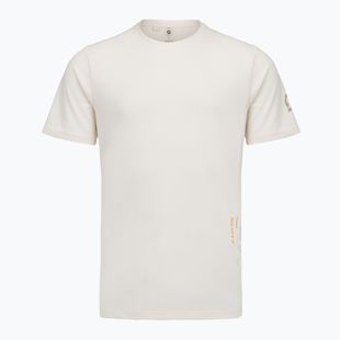 Maglia da corsa da uomo SCOTT Endurance DRI Tee cotton white/toast beige