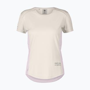 Maglia da running da donna SCOTT Endurance Tech cotton white/bliss pink