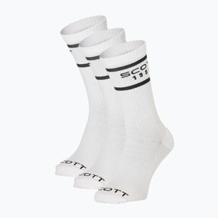 Calzini SCOTT Retro Casual Crew 3 pairs white/black