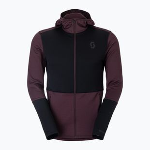 Pile uomo SCOTT Defined Light Hoody cocoa red/black
