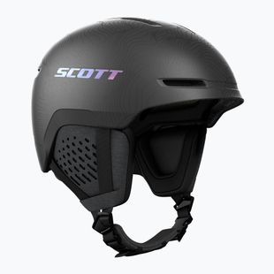 Casco da sci SCOTT Track granite black/holo silver