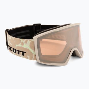 Maschera da sci SCOTT Trace Pro mojave beige/silver chrome