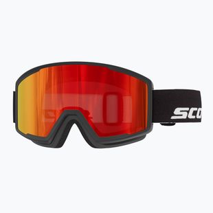 Maschera da sci SCOTT Trace Pro Compact black/red chrome