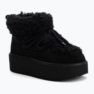 Stivali da neve donna INUIKII Teddy Platform black