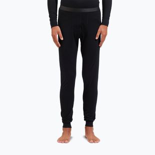 Pantaloni termici da uomo ODLO Merino 200 Bl Bottom black