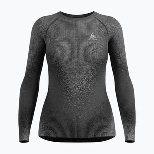 Maglia termica donna a manica lunga Odlo Performance Warm Blackcomb Bl Top Crew Neck black