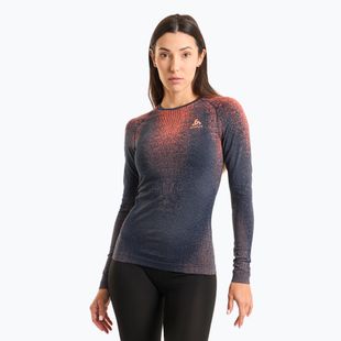 Maglia termica attiva a maniche lunghe da donna ODLO Blackcomb Eco india ink