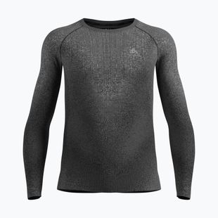 Maglia termica a manica lunga da uomo ODLO Performance Warm Blackcomb Bl Top Crew Neck black