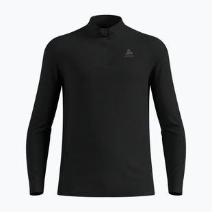 Felpa termica uomo ODLO Merino 200 Bl Top Turtle Neck black