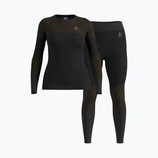 Completo intimo termico da donna ODLO Fundamentals Performance Warm black