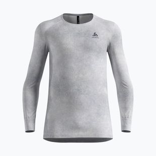 Maglia termica a manica lunga da uomo ODLO Active Warm X Pow Bl Top Crew Neck odlo silver grey