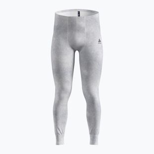Pantaloni termici da uomo ODLO Active Warm X Pow Bl Bottom Long odlo silver grey