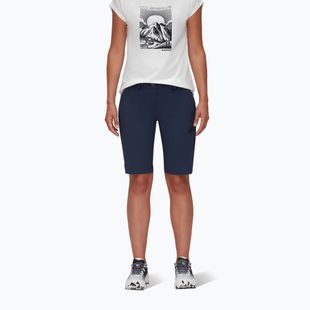 Pantaloncini da trekking da donna Mammut Runbold marine