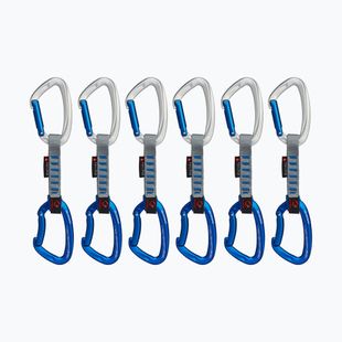 Mammut Crag Keylock Indicator set di express per arrampicata 6 pezzi argento ultramarino