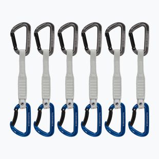 Mammut Workhorse Keylock set di express da arrampicata 6 pezzi grigio/blu