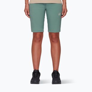 Pantaloncini da trekking da donna Mammut Runbold dark jade