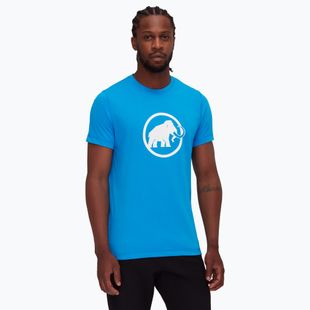 Maglietta Mammut Core Classic da uomo blu ghiacciaio