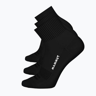 Calzini Mammut Everyday Quarter 3 pairs black/black/black
