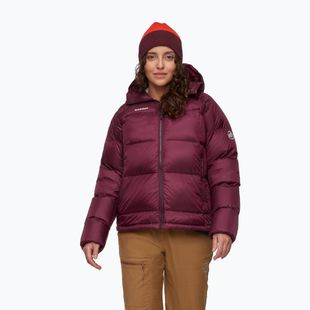 Piumino da donna Mammut Glacier Glow Insulation Hooded wine