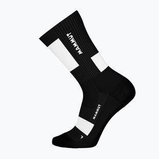 Calzini Mammut Mountaineering Lightweight Merino Crew black/white