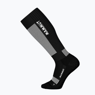 Calze Mammut Mountaineering Compression Knee Socks black/white