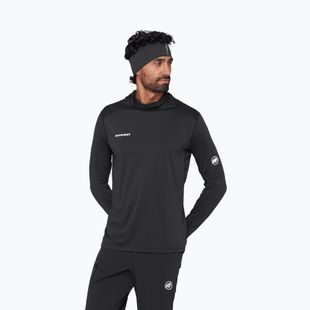 Felpa da trekking da uomo Mammut Selun FL Sun Hoody black