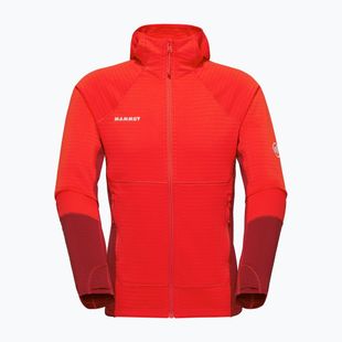 Felpa da uomo Mammut Taiss ML Hooded mammut red/dark mammut