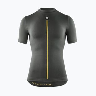 Maglia ciclismo ASSOS Spring Fall Skin Layer P1 uomo grigio antracite
