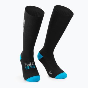 ASSOS Ultra Winter Fugu calze da ciclismo nere