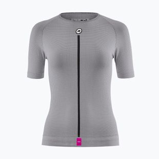 Felpa ciclismo donna ASSOS Summer Skin Layer P1 W grigio