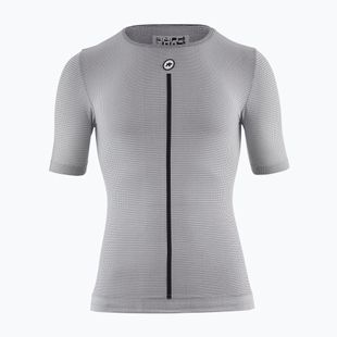 Felpa ciclismo uomo ASSOS Summer Skin Layer P1 grigio