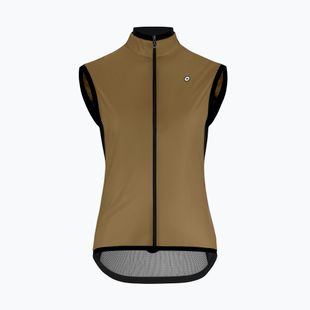 Gilet ciclismo donna ASSOS Uma GT Wind C2 W bronzo cenere