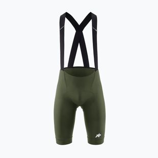 Pantaloncini da ciclismo da uomo ASSOS Mille GT S11 Bib Shorts moss green