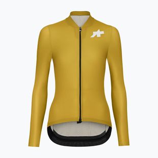 Maglia ciclismo a maniche lunghe da donna ASSOS Uma GT S11 EVO In golden yellow