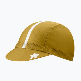 Cappellino da ciclismo con visiera ASSOS Endurance P1 golden yellow