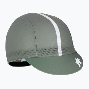 Cappellino da ciclismo con visiera ASSOS Endurance P1 edge green