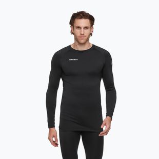 Maglia termica da uomo Mammut All-Mountain Seamless BL Mid black/white