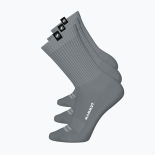 Calzini Mammut Everyday Crew 3 pairs black/strata/white