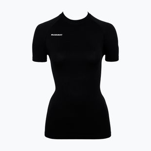 Maglietta termica da donna Mammut All-Mountain Seamless BL Mid black/white
