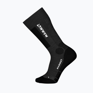 Calze Mammut Mountaineering Merino High Socks black/strata