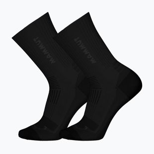 Calze Mammut Multisport Crew Socks 2 pack black/black