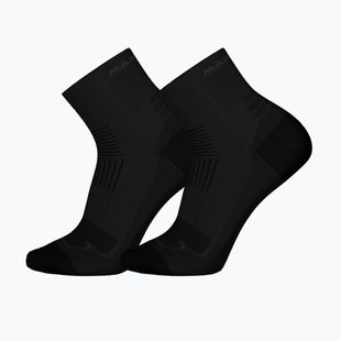 Calze Mammut Multisport Quarter Socks 2 pack black/black