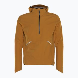 Giacca a vento impermeabile On da uomo, pecan