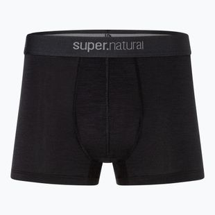 Boxer termici da uomo super.natural Tundra 175 2 paia jet black/jet black
