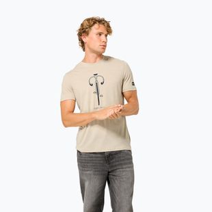 T-shirt da uomo super.natural Vintage Bike white pepper/eucalyptus/blueberry