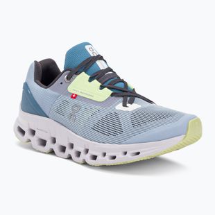 Scarpe da corsa On Cloudstratus da donna in chambray/lavanda