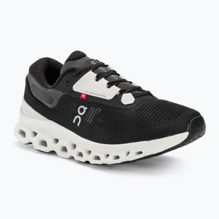 Scarpe da corsa On Cloudstratus 3 nero/gelo da donna
